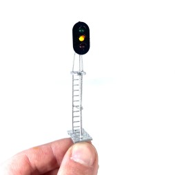 Traffic light 3 signals in H0 / 00 scale with SMD micro LED model train railway model railway
