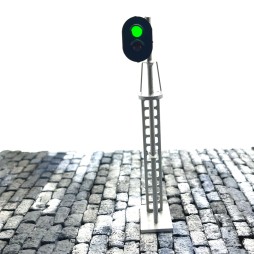 Traffic light 2 signals in 0 scale with SMD micro LED model train railway model railway