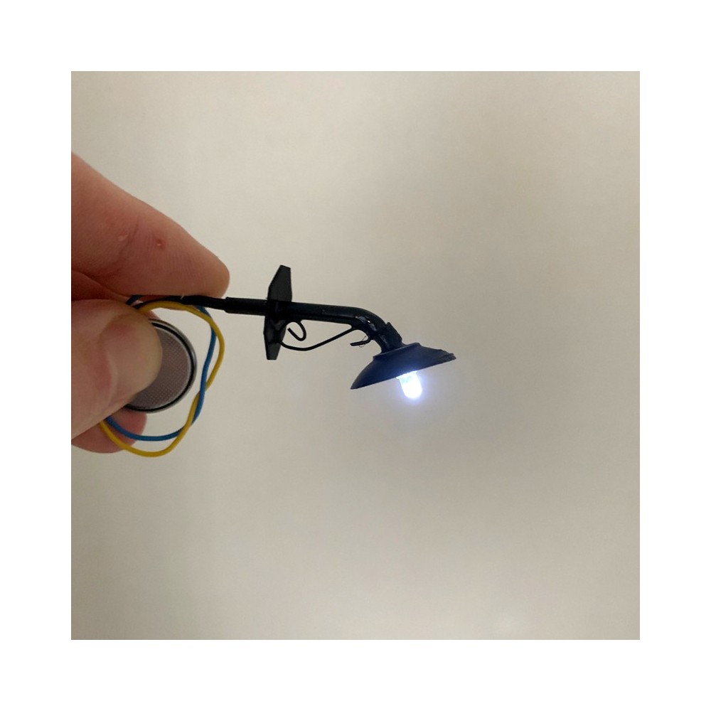Lampioncino 4 cm per presepe con microlampada led