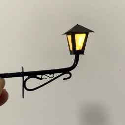 Lanterna 5,5 cm per presepe con microlampada led