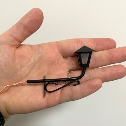 Lanterna 5,5 cm per presepe con microlampada led