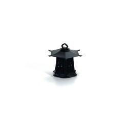 Japanese style lantern for cribs and dioramas with micro led