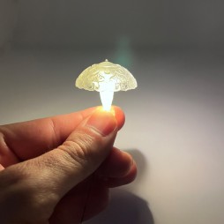 Lumen for cribs and dioramas with micro led
