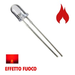 Diode led 5 mm candle flickering red