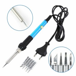 Tin welder with adjustable temperature 100W + free tips kit